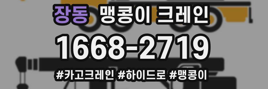 장동 맹콩이 크레인