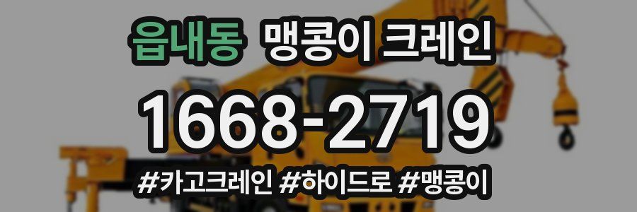 읍내동 맹콩이 크레인