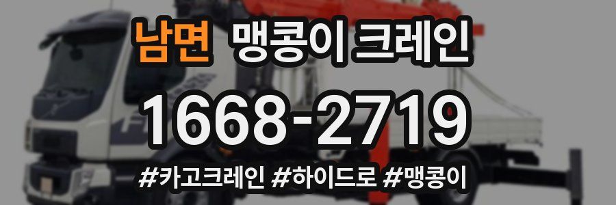 남면 맹콩이 크레인