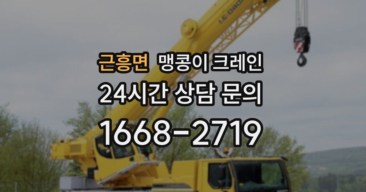 근흥면 맹콩이 크레인