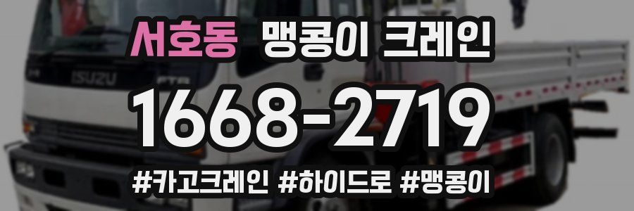 서호동 맹콩이 크레인