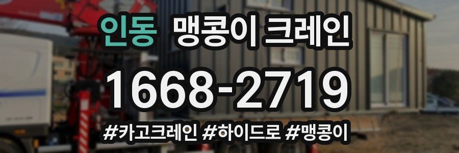 인동 맹콩이 크레인