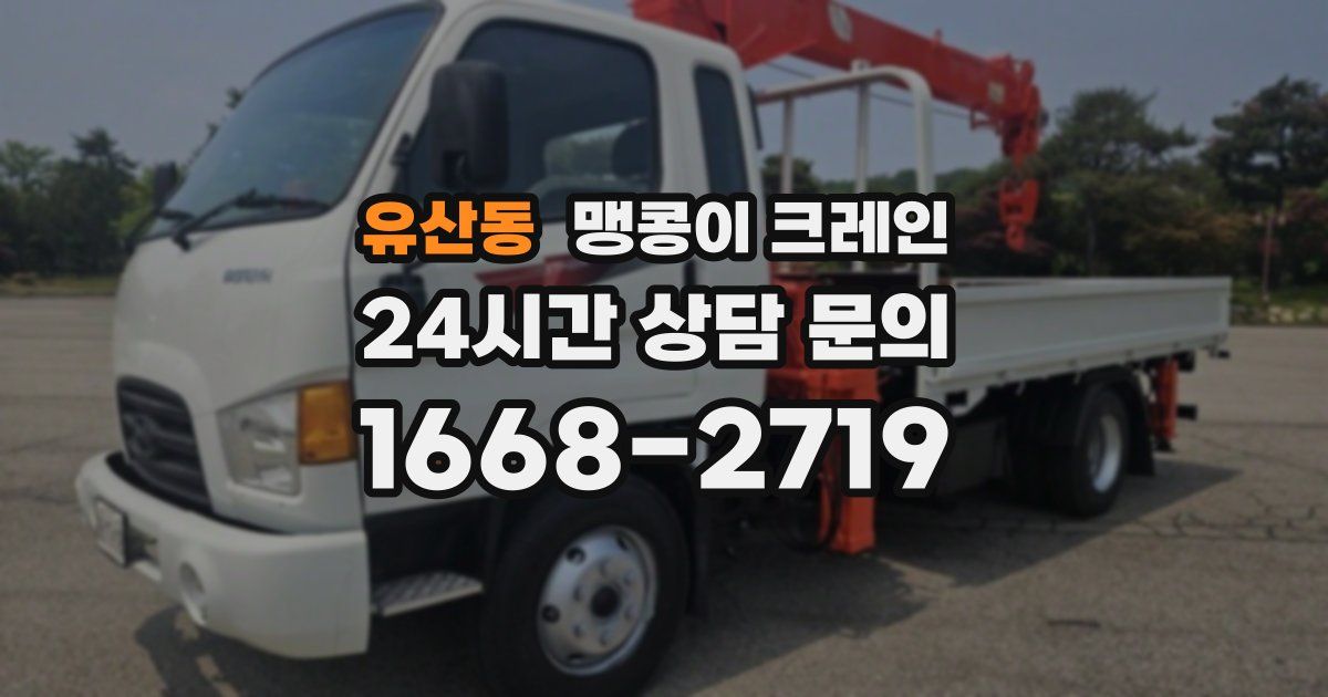 유산동 맹콩이 크레인