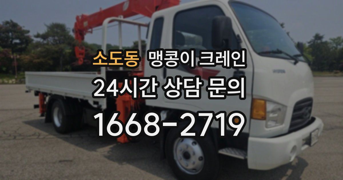 소도동 맹콩이 크레인