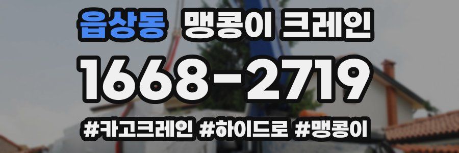 읍상동 맹콩이 크레인