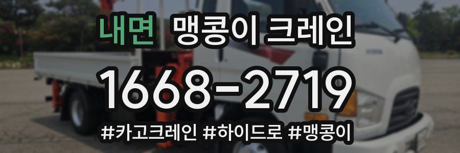 내면 맹콩이 크레인