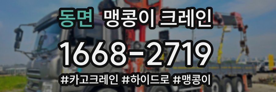 동면 맹콩이 크레인