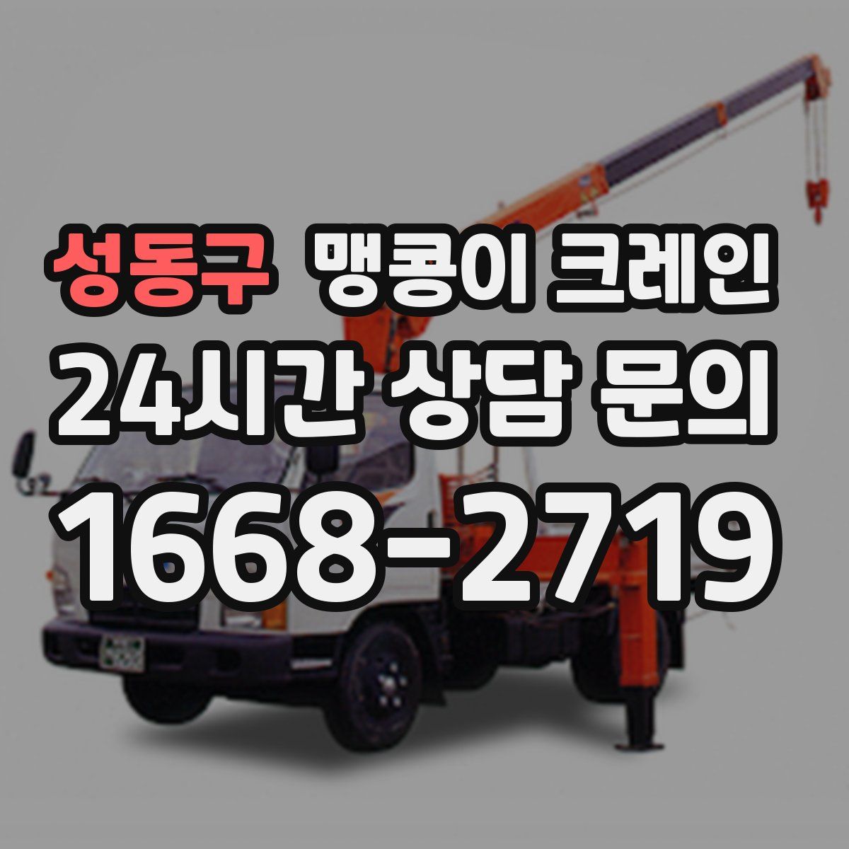 성동구 맹콩이 크레인