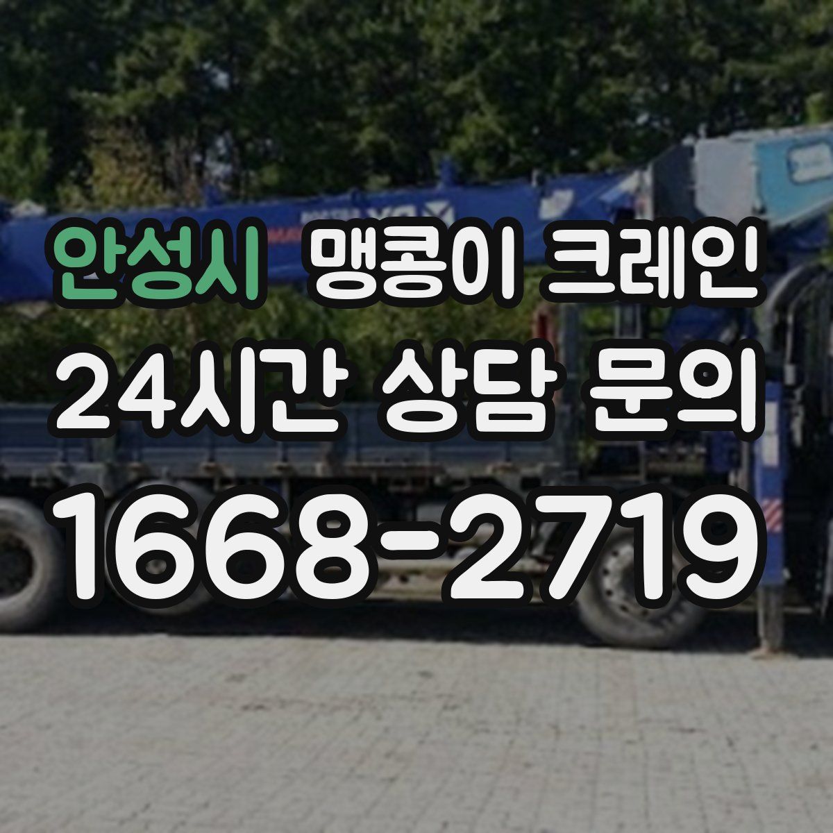 안성시 맹콩이 크레인