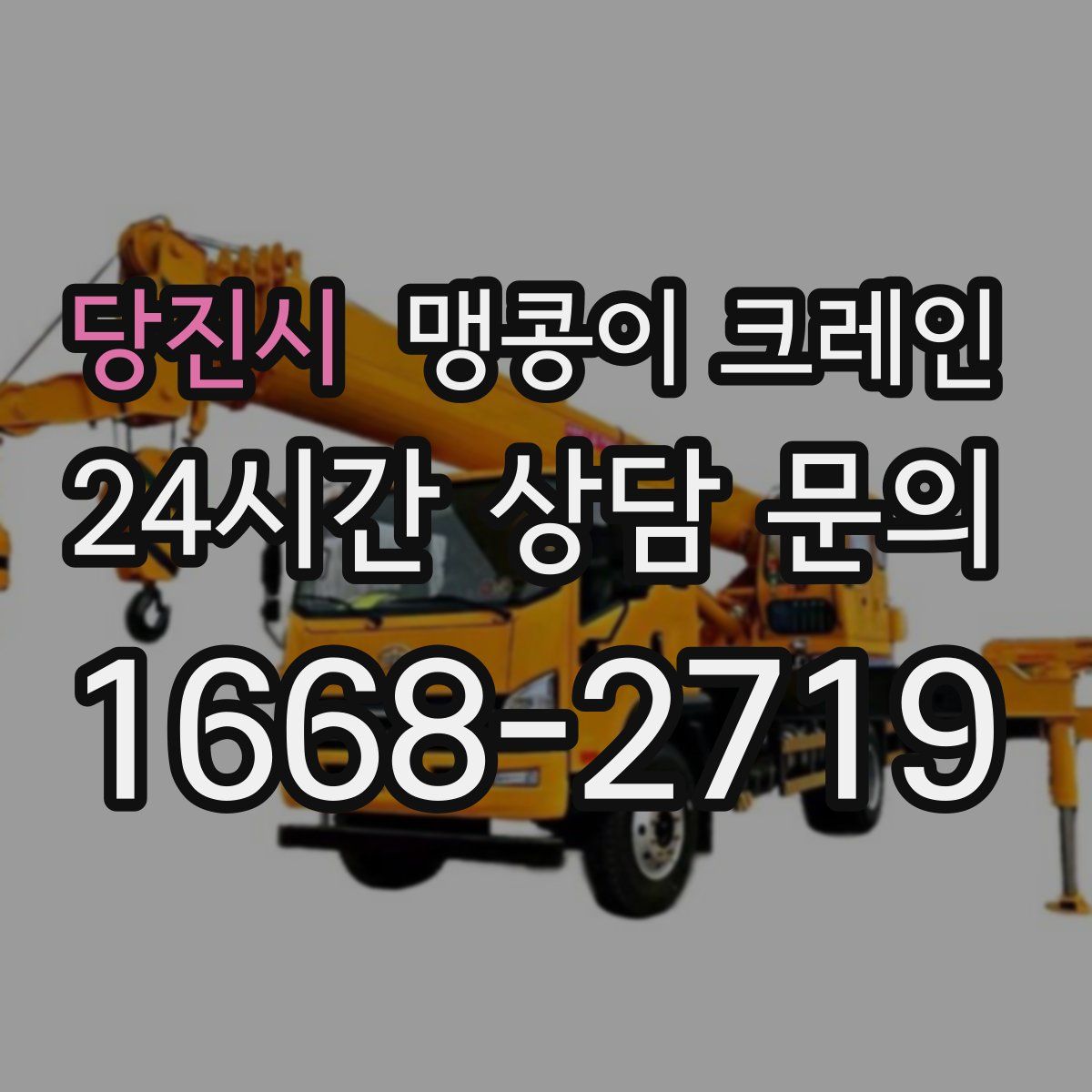 당진시 맹콩이 크레인