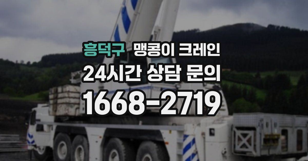 흥덕구 맹콩이 크레인
