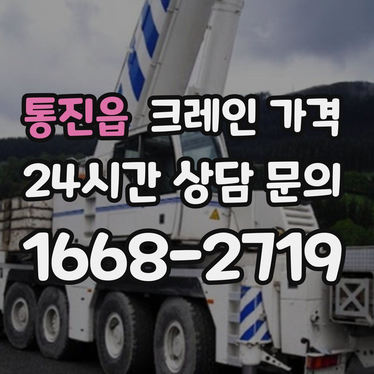 통진읍 크레인 가격