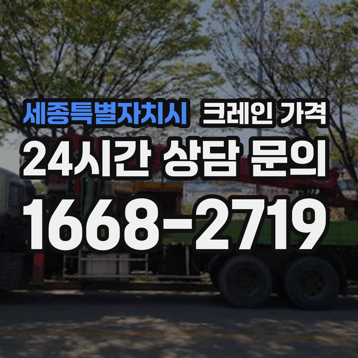 세종특별자치시 크레인 가격