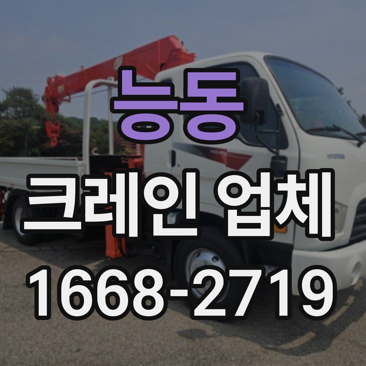 능동 크레인 업체