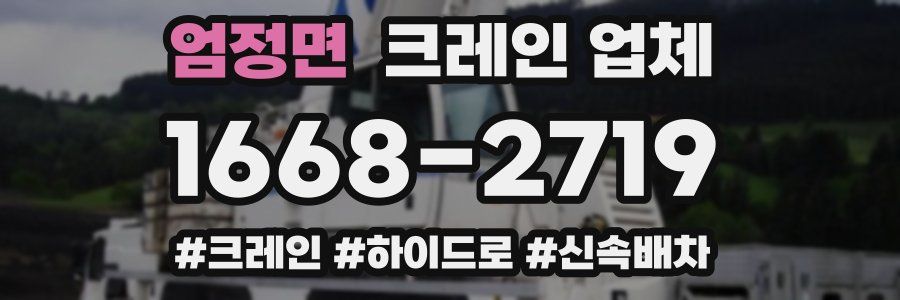 엄정면 크레인 업체