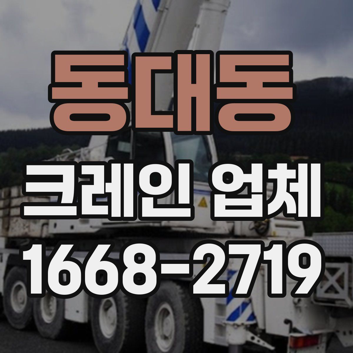 동대동 크레인 업체