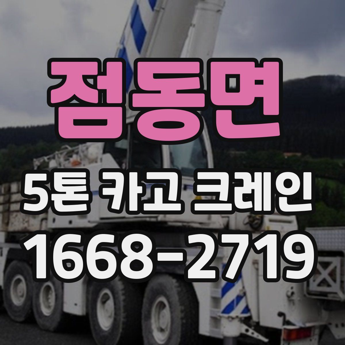 점동면 5톤 카고 크레인