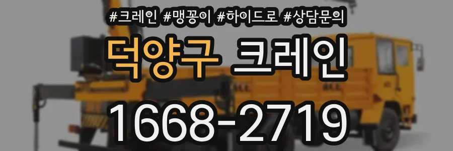 덕양구 크레인