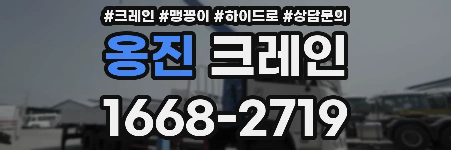 옹진 크레인