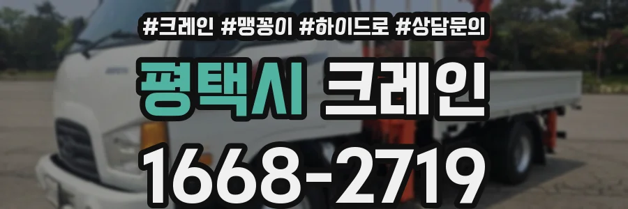 평택시 크레인