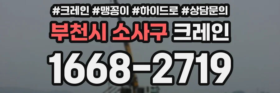 부천시 소사구 크레인