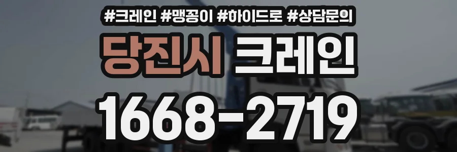 당진시 크레인