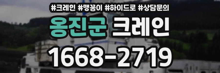 옹진군 크레인