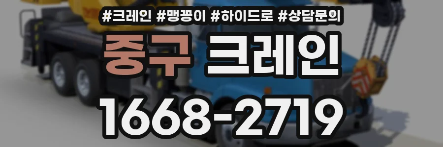 중구 크레인