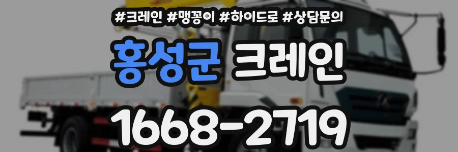 홍성군 크레인