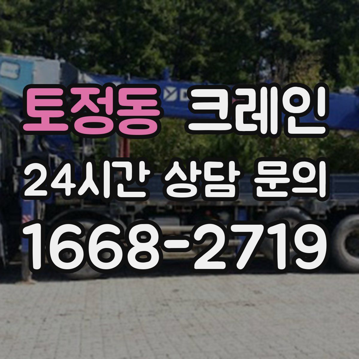 토정동 카고 크레인