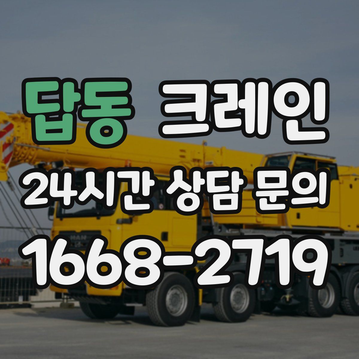 답동 카고 크레인