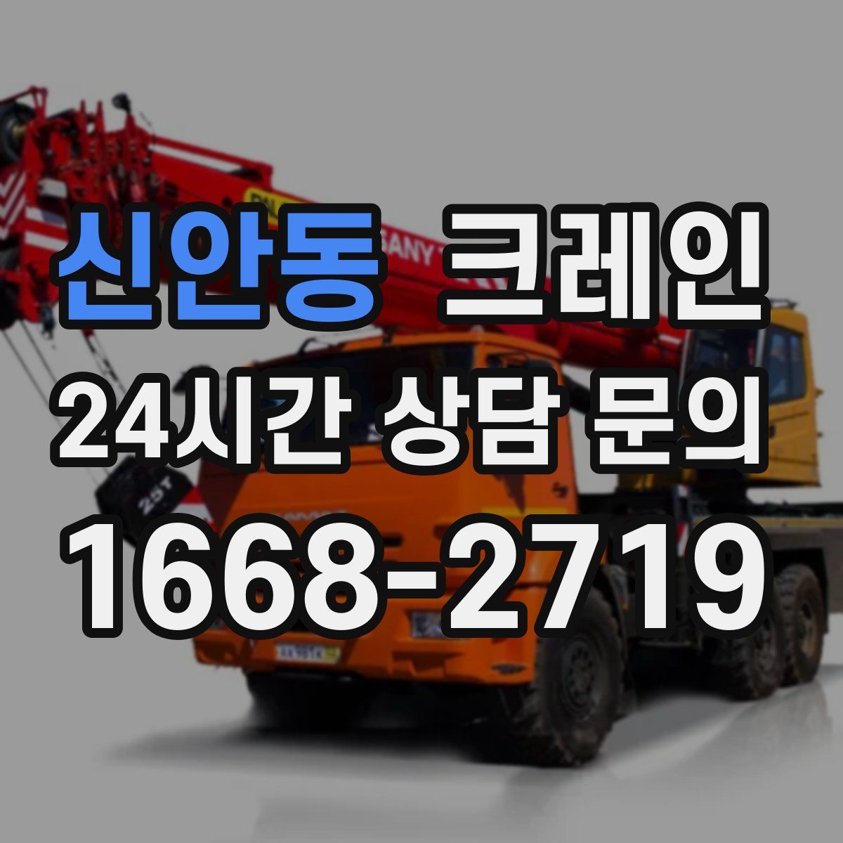 신안동 카고 크레인