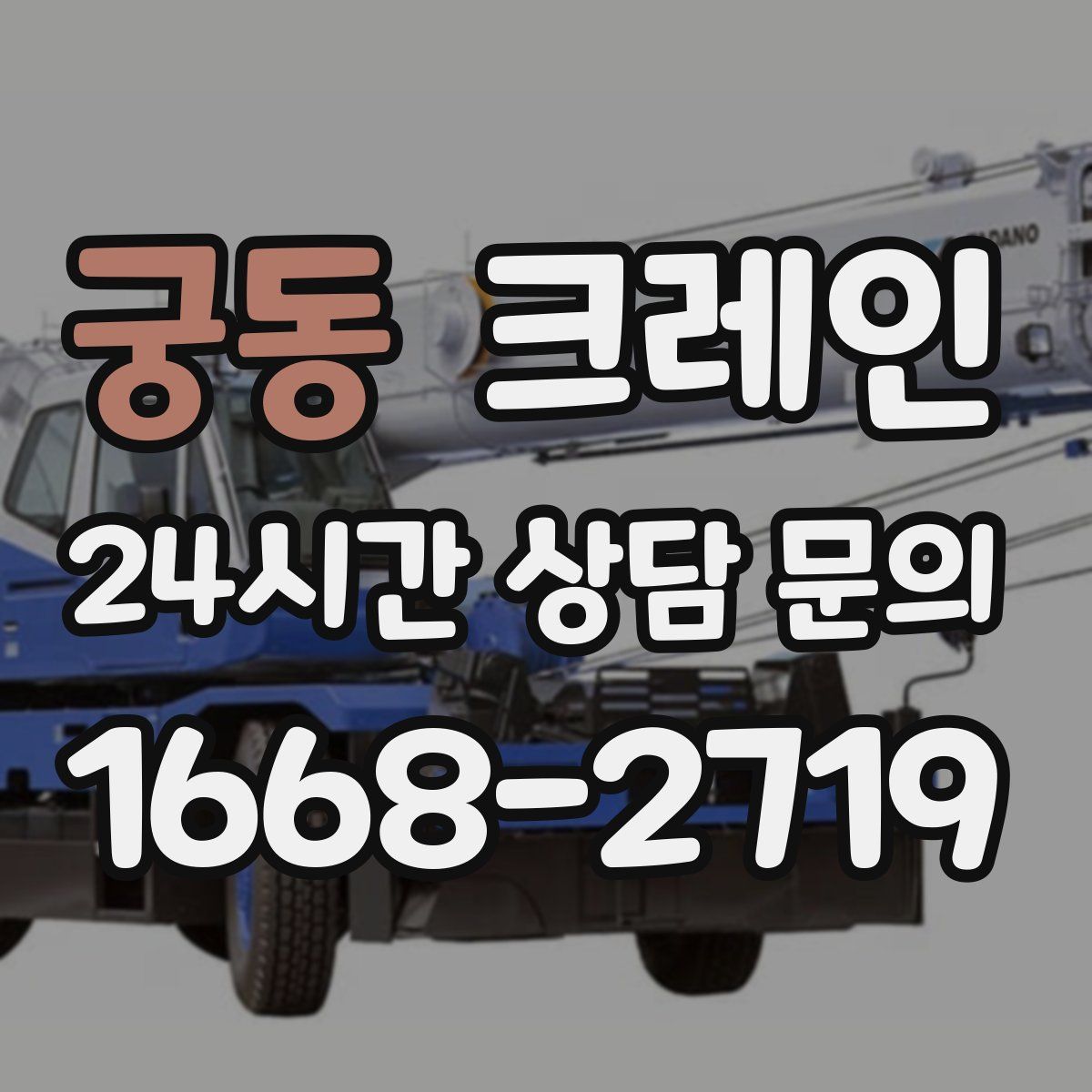 궁동 카고 크레인