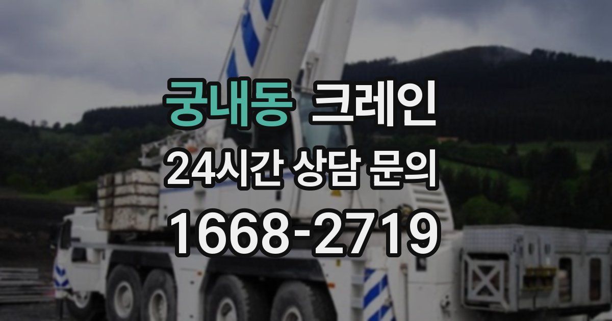 궁내동 크레인