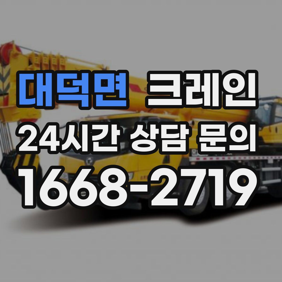 대덕면 카고 크레인