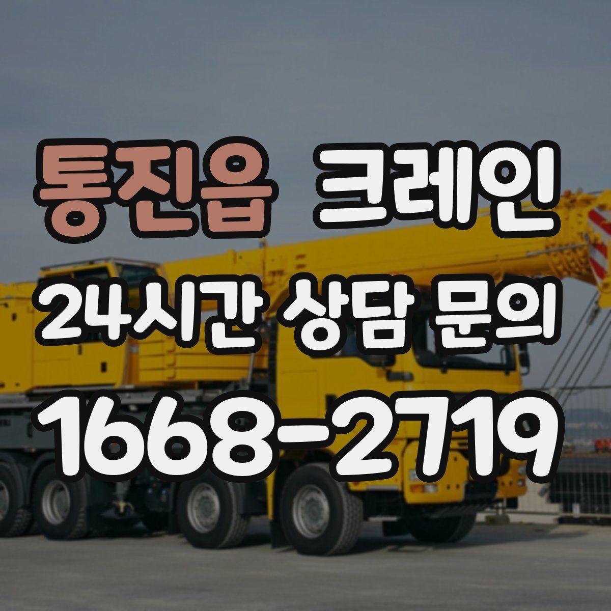 통진읍 카고 크레인