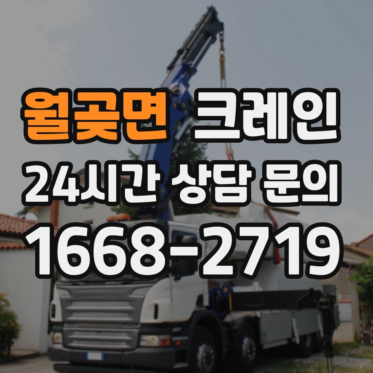 월곶면 카고 크레인