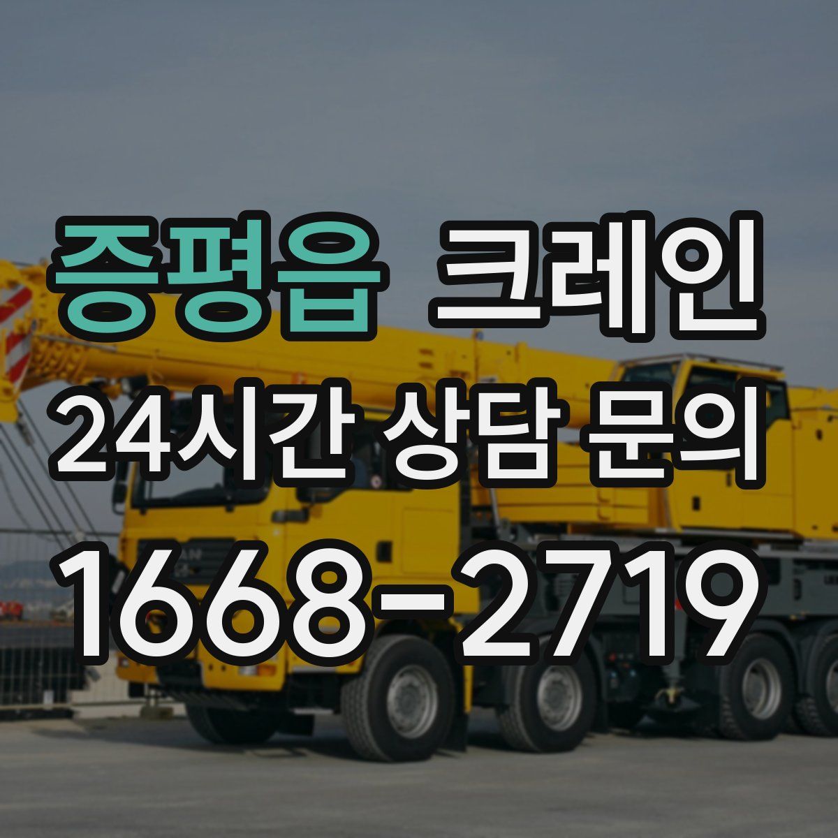 증평읍 카고 크레인