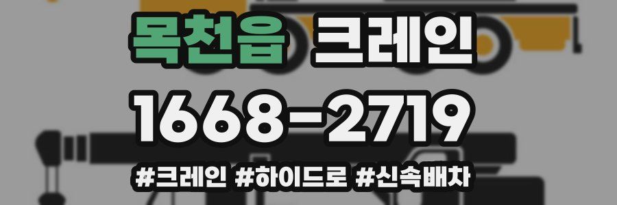 목천읍 크레인 작업