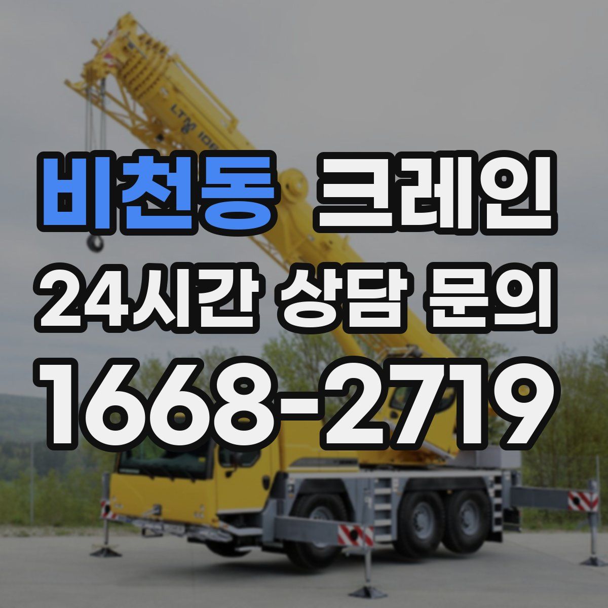 비천동 카고 크레인