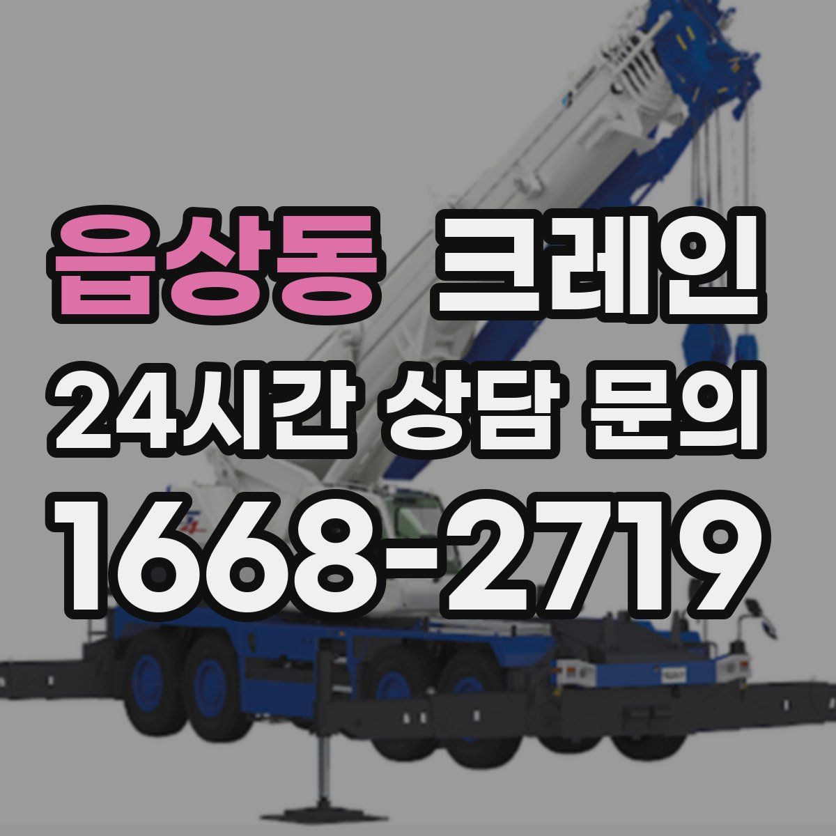 읍상동 카고 크레인
