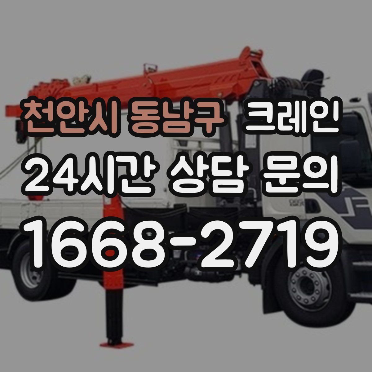 천안시 동남구 카고 크레인