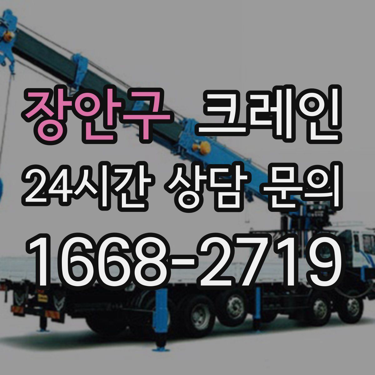 장안구 카고 크레인