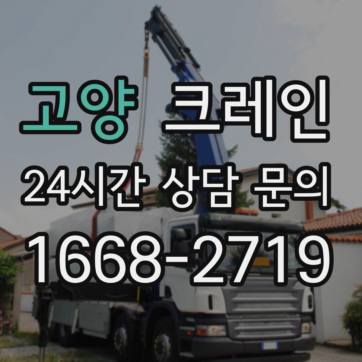 고양 카고 크레인