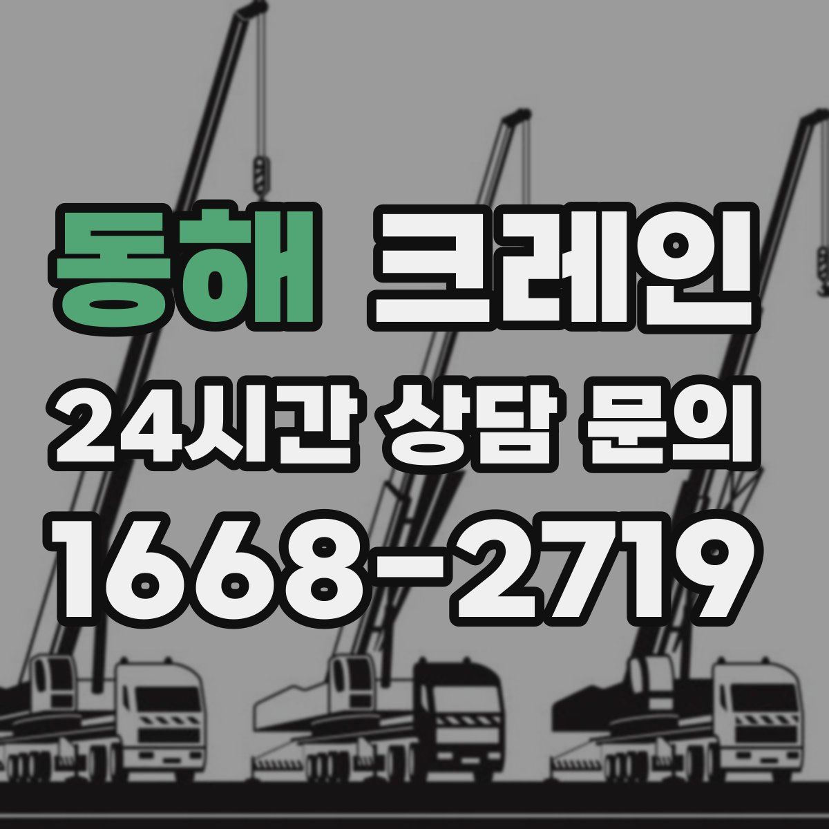 동해 카고 크레인