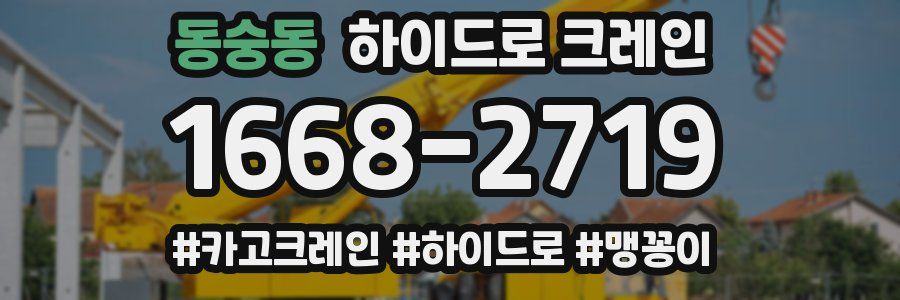동숭동 하이드로 크레인