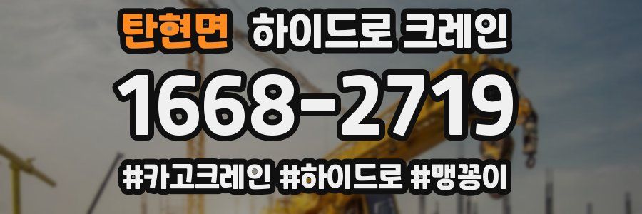 탄현면 하이드로 크레인