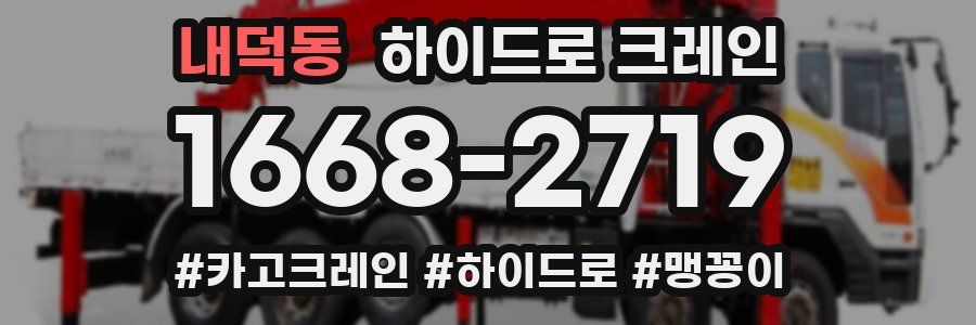 내덕동 하이드로 크레인