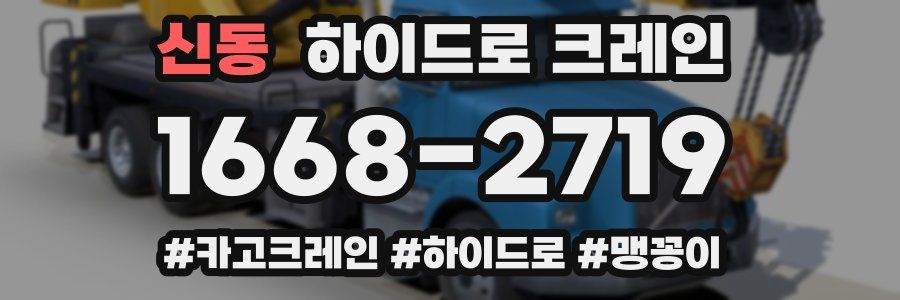 신동 하이드로 크레인