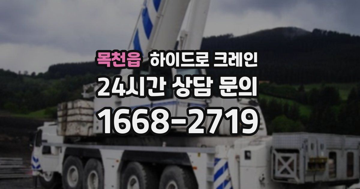 목천읍 하이드로 크레인